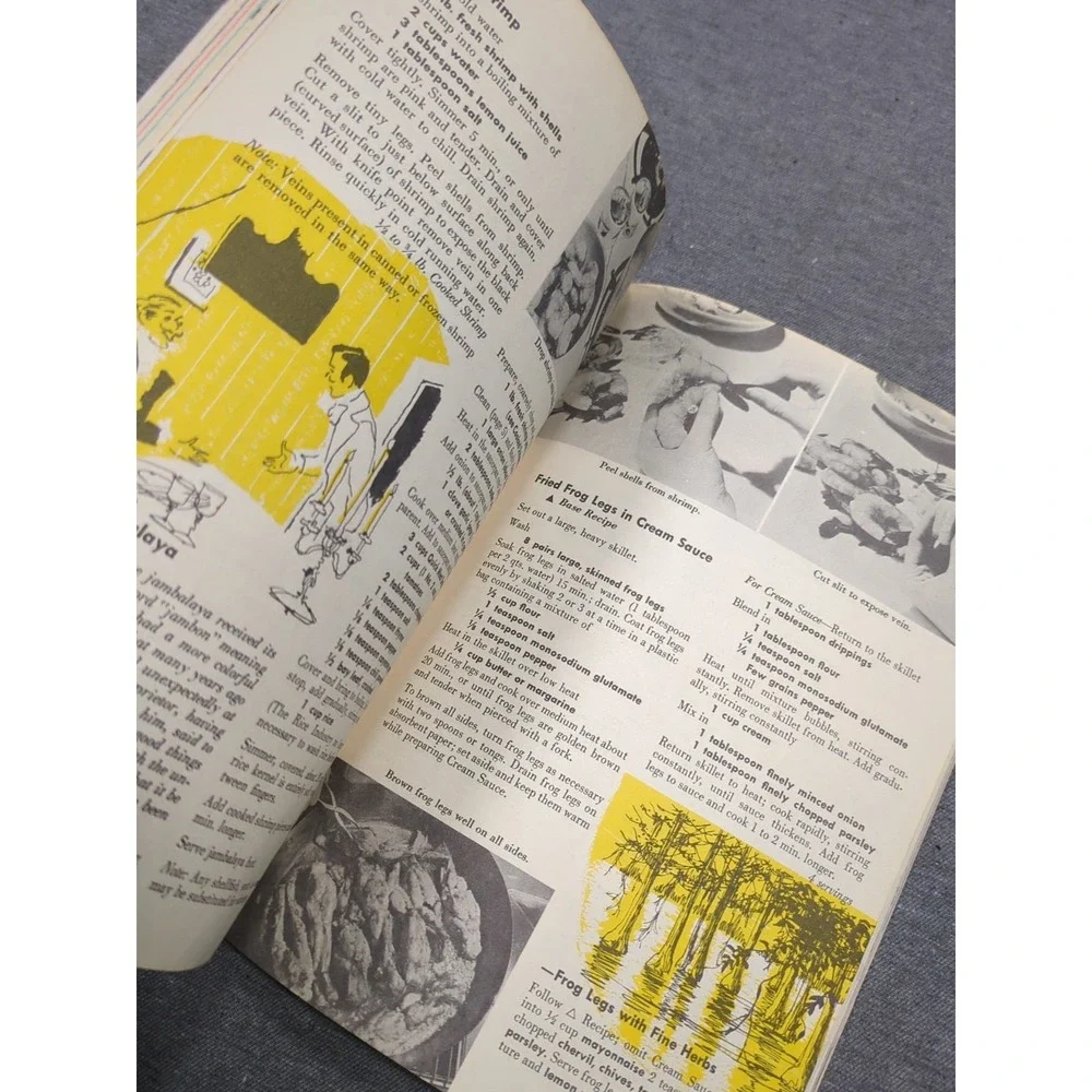 VTG 1955 The‎ Creole Cookbook by Culinary Arts Institute 201 New Orleans Recipes